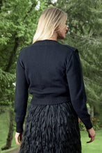 Load image into Gallery viewer, Curate by Trelise Cooper - RUFF ON YOU Cardigan (Black)