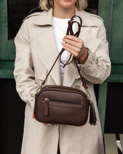 Load image into Gallery viewer, Louenhide - Jacinta Gia Crossbody Bag - Chocolate