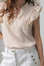 Load image into Gallery viewer, Label Dot - Mees Top (Sand/White)