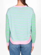 Load image into Gallery viewer, Bridge & Lord - Stripe Pullover (Baby Pink Combo)
