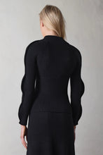 Load image into Gallery viewer, COOP by Trelise Cooper - Zip and Ripple Cardigan (Black)