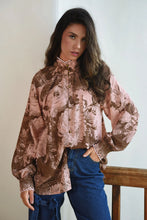 Load image into Gallery viewer, Coop by Trelise Cooper - High Society Blouse (Pink & Brown)