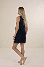 Load image into Gallery viewer, Humidity - Ivy Denim Shift Dress (Dark Denim)