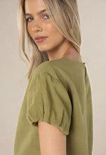 Load image into Gallery viewer, Humidity - Marise Top (Olive)