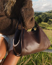 Load image into Gallery viewer, Louenhide - Mini Sutton Shoulder Bag (chocolate)