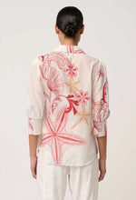 Load image into Gallery viewer, Once Was - GWEN COTTON SILK LACE TRIM SHIRT