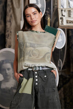 Load image into Gallery viewer, Circular by M. A Dainty - Silk/Jersey Top Car Combo Print
