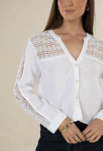 Load image into Gallery viewer, Humidity - Delphie Shirt (White)
