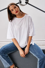 Load image into Gallery viewer, M.A Dainty - Peony Top (White)
