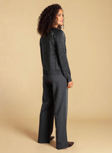 Load image into Gallery viewer, Ivy Beau - Ashley Top (Black and Silver)
