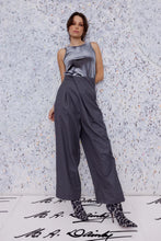 Load image into Gallery viewer, M.A Dainty - Adele Pants (Grey/Beige Stripe)
