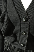 Load image into Gallery viewer, Curate by Trelise Cooper - RUFF ON YOU Cardigan (Black)

