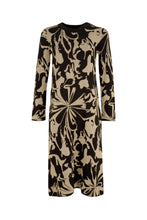 Load image into Gallery viewer, COOP by Trelise Cooper - COSY BUSINESS Dress Gossip Swirl (Black/Gold)
