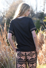 Load image into Gallery viewer, Coop by Trelise Cooper - Branches of Beauty T-Shirt (Black)
