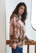 Load image into Gallery viewer, Coop by Trelise Cooper - High Society Blouse (Pink &amp; Brown)
