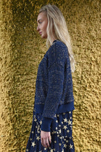 Load image into Gallery viewer, Coop by Trelise Cooper - Shine of the Times Cardigan (Navy &amp; Gold)
