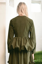 Load image into Gallery viewer, Curate by Trelise - Peplum Play Top (Khaki)
