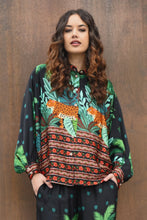 Load image into Gallery viewer, Curate by Trelise Cooper - Behind her Back Shirt (Leopard Stripe)
