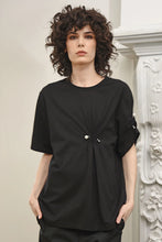 Load image into Gallery viewer, Curate by Trelise Cooper - Pearl Perfection T-Shirt (Black)
