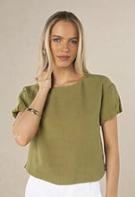 Load image into Gallery viewer, Humidity - Marise Top (Olive)
