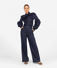 Load image into Gallery viewer, Ibana - Pesha Dark denim high waist pant
