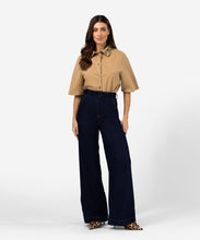 Load image into Gallery viewer, Ibana - Pesha Dark denim high waist pant
