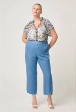 Load image into Gallery viewer, Once Was - ASTRA TENCEL HIGH WAIST PANT IN BLUE ASH
