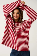Load image into Gallery viewer, Cartel and Willow - Harley long sleeve (plum stripe)
