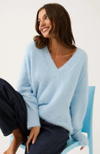 Load image into Gallery viewer, Cartel and Willow - Emmie Sweater (ice blue)
