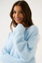 Load image into Gallery viewer, Cartel and Willow - Emmie Sweater (ice blue)
