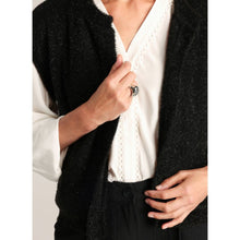 Load image into Gallery viewer, Yest - Delfina Black Glitter Vest
