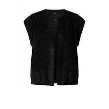 Load image into Gallery viewer, Yest - Delfina Black Glitter Vest
