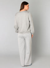 Load image into Gallery viewer, Yest - Blanka V neck top (light grey)
