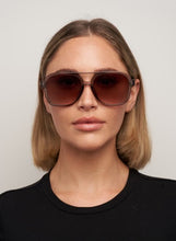 Load image into Gallery viewer, OTRA Sunglasses - Kori Aviator  (Trans Olive/ Brown Fade) (KOR-TOLVBFDE-575)
