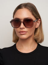 Load image into Gallery viewer, OTRA Sunglasses - Kori Aviator  (Trans Olive/ Brown Fade) (KOR-TOLVBFDE-575)
