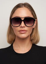 Load image into Gallery viewer, OTRA Sunglasses - Kori - Black/ Smoke Fade (KOR-BLKFDE-388)
