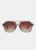 OTRA Sunglasses - Kori Aviator  (Trans Olive/ Brown Fade) (KOR-TOLVBFDE-575)