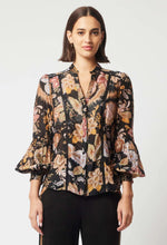 Load image into Gallery viewer, Once Was - EMPRESS COTTON SILK SHIRT IN DRAGON FLOWER
