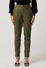 Load image into Gallery viewer, Once Was - Sylvan Leather Jogger in Moss
