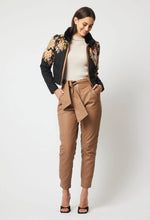 Load image into Gallery viewer, Once Was - EMPRESS CUPRO VISCOSE BOMBER JACKET IN DRAGON FLOWER
