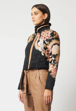 Load image into Gallery viewer, Once Was - EMPRESS CUPRO VISCOSE BOMBER JACKET IN DRAGON FLOWER
