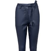 Load image into Gallery viewer, Ibana - Paulina Stretch Leather Pants (Midnight Blue)
