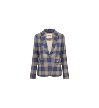 Load image into Gallery viewer, Mos Mosh - Blake Check Blazer (Crown Blue)
