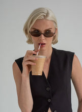Load image into Gallery viewer, OTRA Sunglasses - Hazel - Trans Olive/ Brown (HAZ-TOLVBRN-144)
