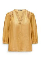Load image into Gallery viewer, Label Dot - Addo Blouse (Mustard)
